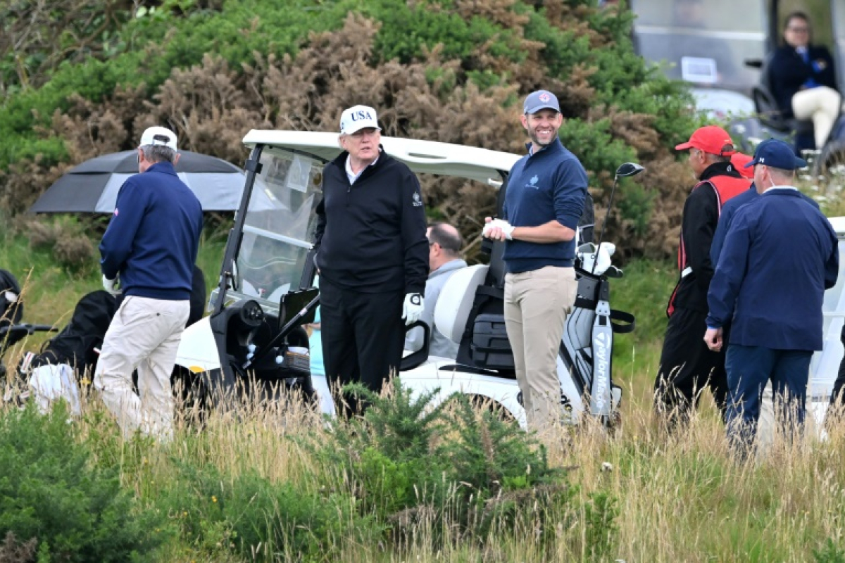 Golf au programme de Trump samedi en Ecosse, manifestations attendues dans plusieurs villes - 26/07/2025 à 12:23