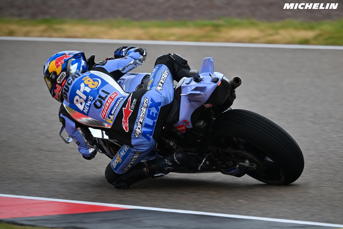 Alex Márquez, Zweitplatzierter, gibt zu, dass er auf dem Sachsenring überleben musste