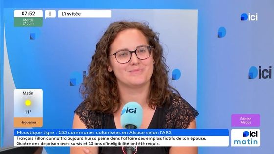 Laetitia Delsemme, responsable du syndicat de lutte contre les moustiques du Bas-Rhin