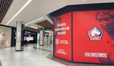 Le LOSC va ouvrir une nouvelle boutique dans ce centre commercial de la métropole de Lille !