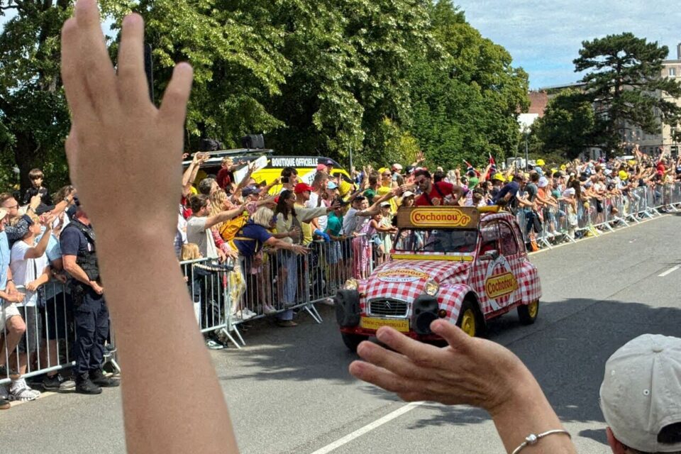 Et l'inévitable voiture Cochonou !