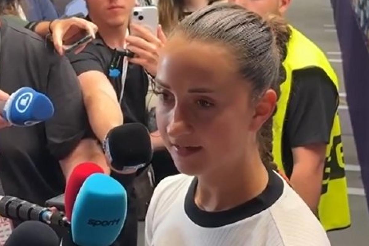 Sara Däbritz évoque un « goût amer » après l'élimination de l'Allemagne face à l'Espagne en demi-finales de l'Euro - L'Équipe