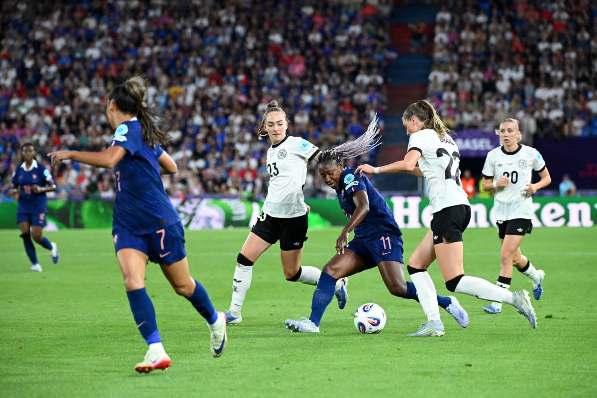 Face à l'Allemagne, les Bleues ont failli offensivement - L'Équipe