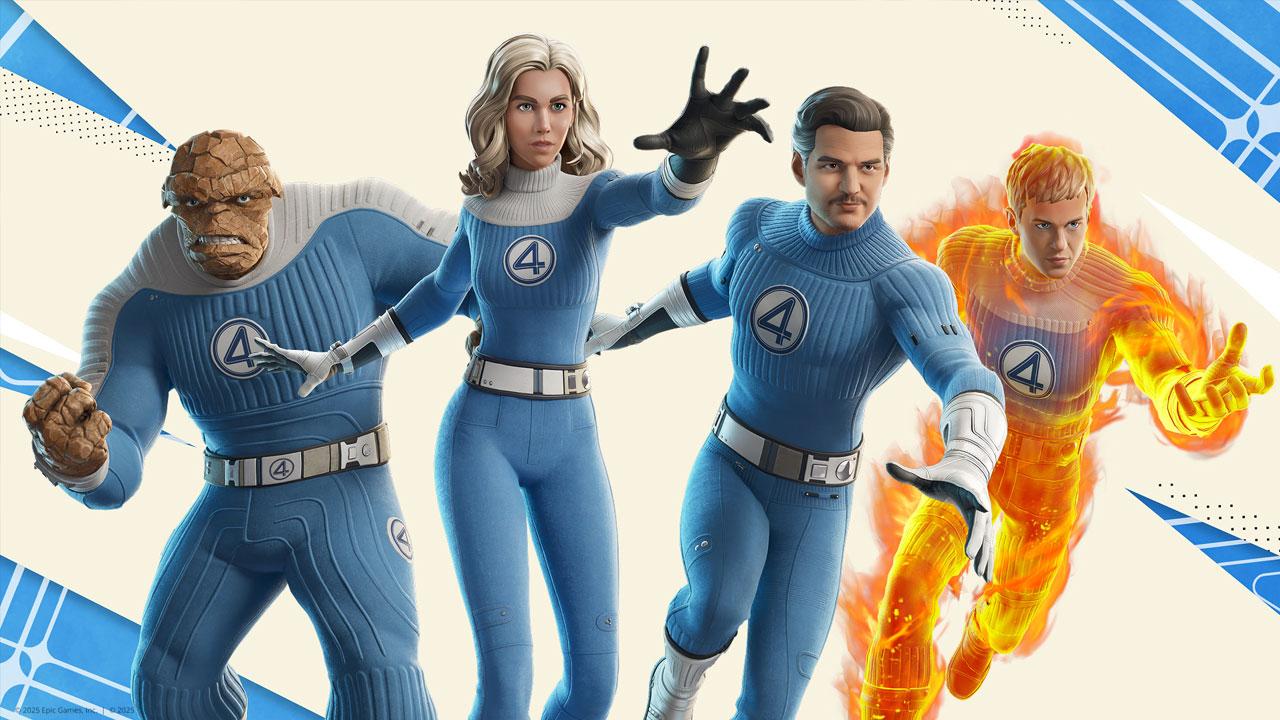 Fortnite : Obtenez gratuitement 4 skins de super-héros, voici comment