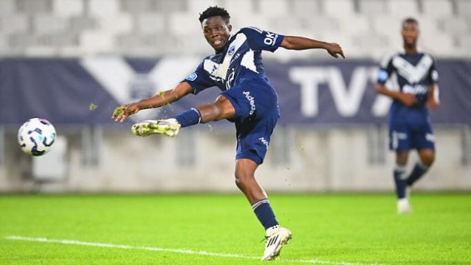 Girondins : Travis Mutyaba vers le CS Sfaxien, se prépare à passer sa visite médicale