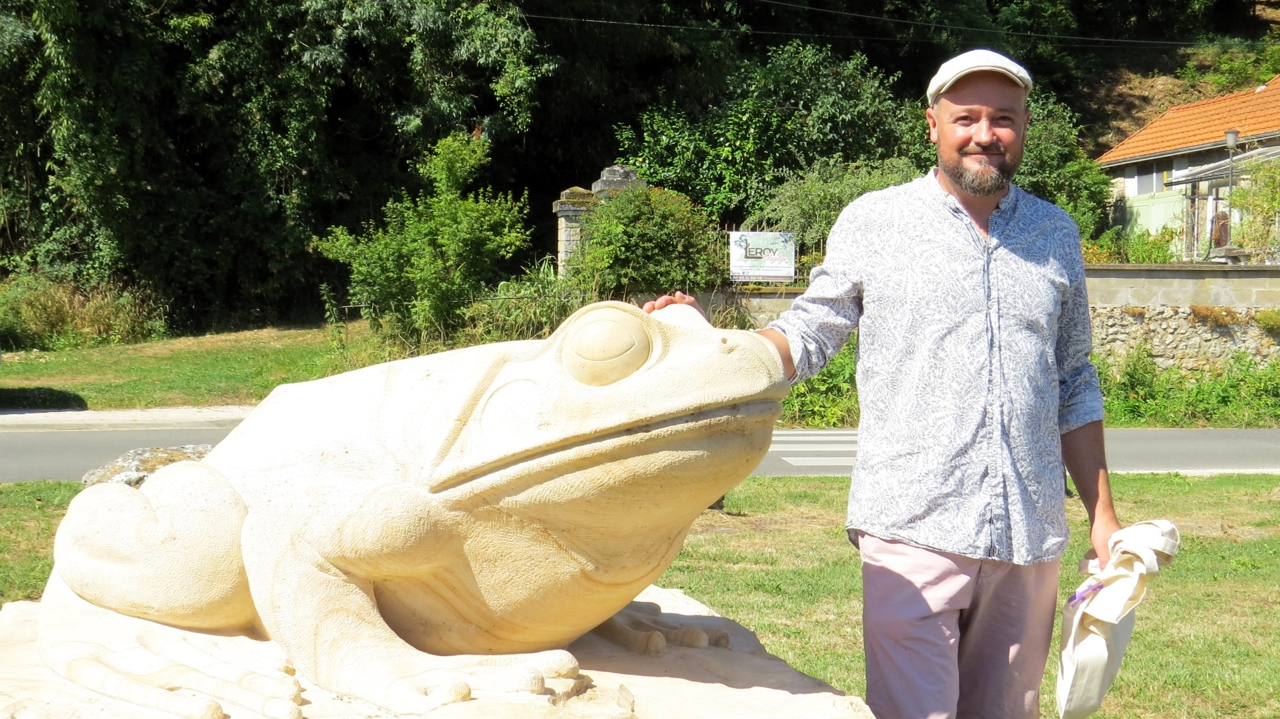 La grenouille rousse, "Ode à la nature" à Valloire-sur-Cisse