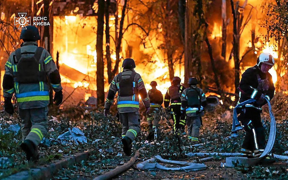 « Une nuit blanche et brutale » : l’Ukraine a subi l’attaque de drones russes la plus massive depuis le début de la guerre