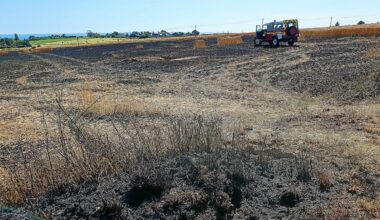 Dans le Finistère, plus de 15 hectares de champs détruits par des incendies