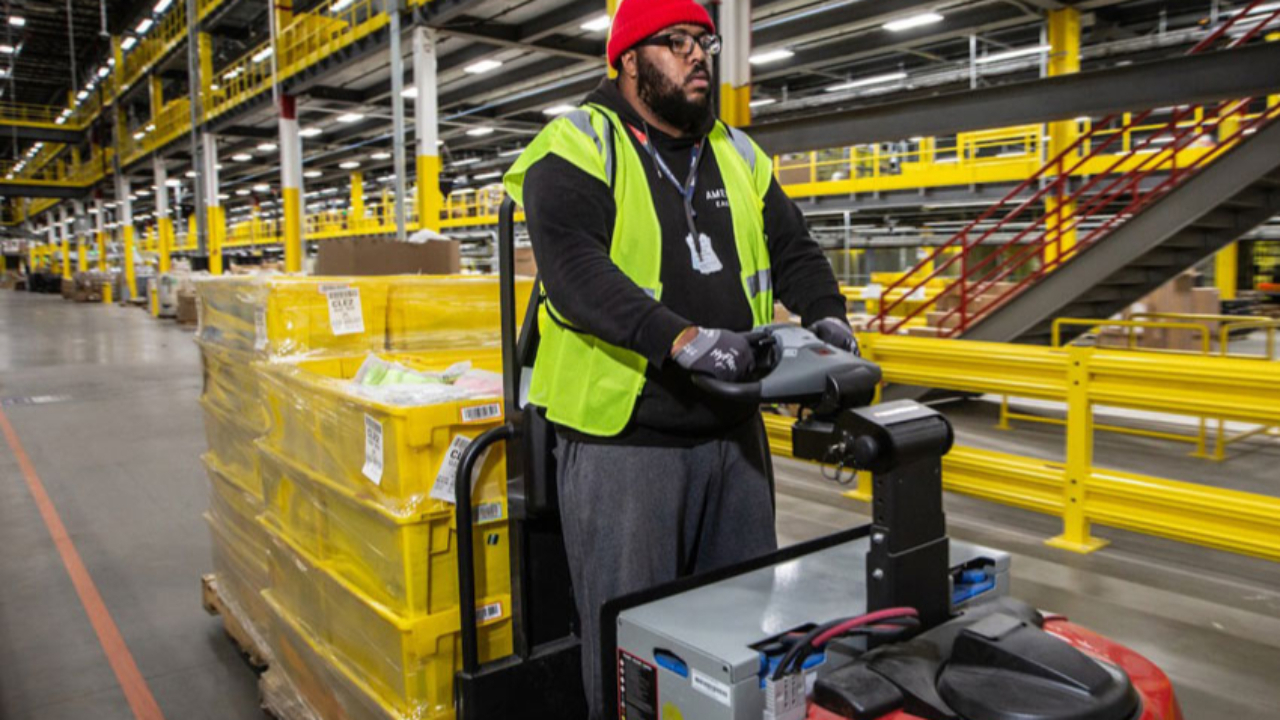 la future plateforme logistique d’Amazon bientôt livrée, jusqu'à 4000 emplois créés