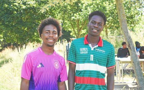 Olan et Emmanuel, deux membres incontournables de l’équipe.