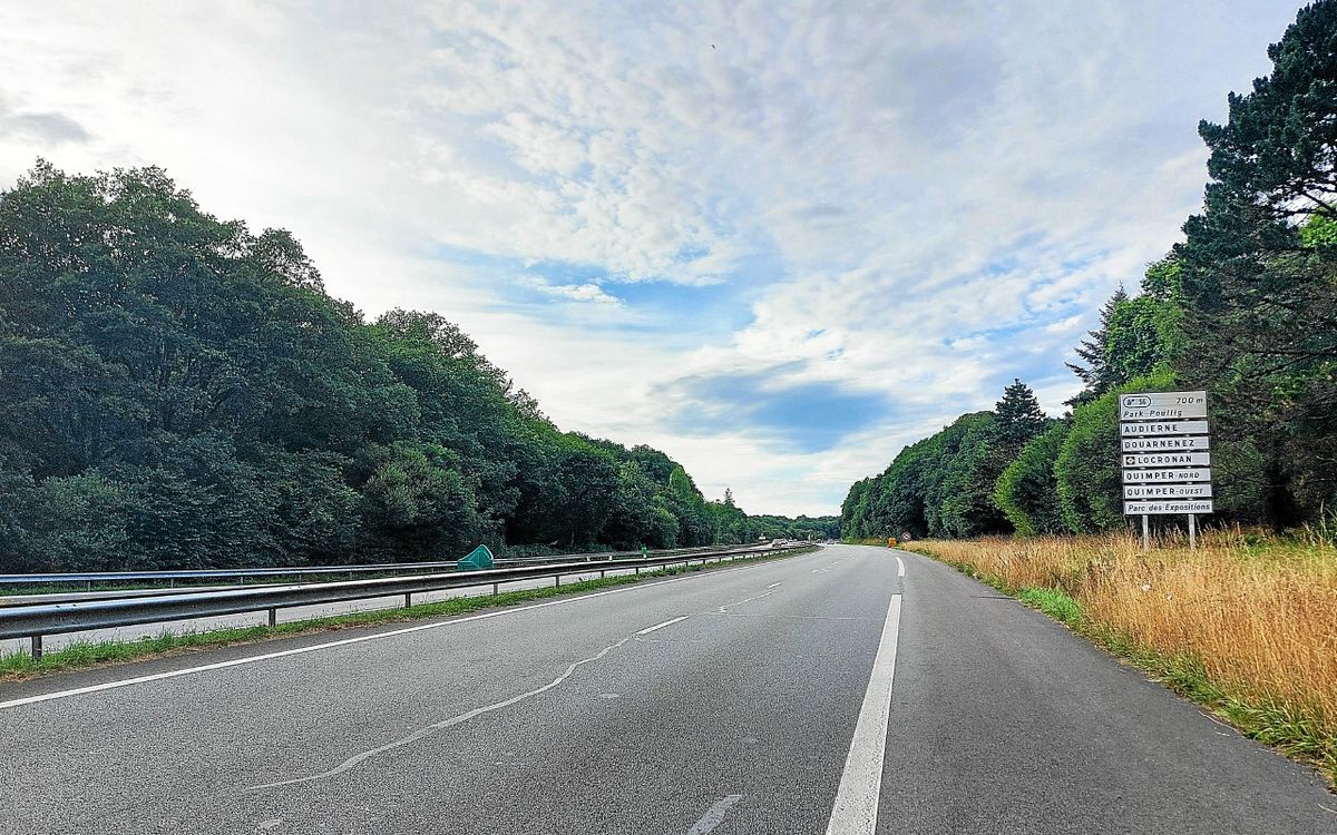 À Quimper, une femme de 37 ans meurt dans un accident sur la RN165