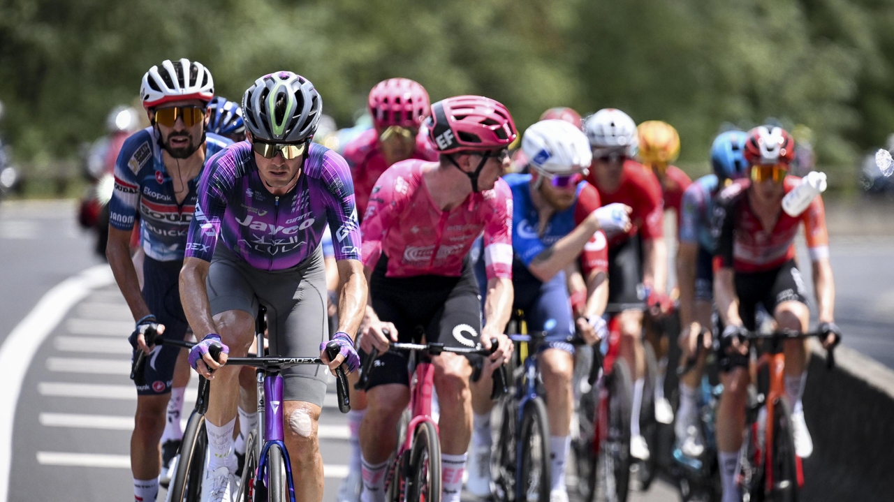 le peloton repart autour de Toulouse après une journée de repos