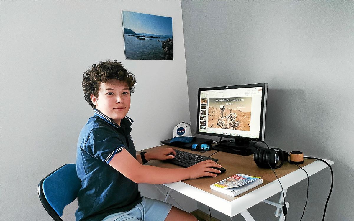 Bretagne : après son 20/20 au brevet, il envisage de travailler à la NASA