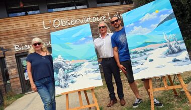L’artiste Jordan Harang présente sa dernière œuvre à l’Observatoire Loire