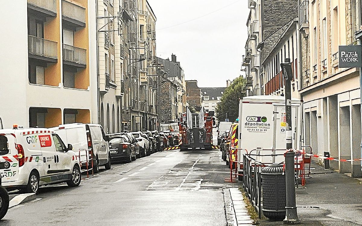 Plusieurs rues fermées en urgence à Rennes : une fuite de gaz détectée dans le centre-ville