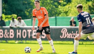 Le jeune joueur défensif du FC Lorient Enzo Genton prêté à un club de National