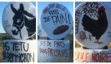 Dans l’Indre, des œuvres d’art urbain naissent en bordure des champs