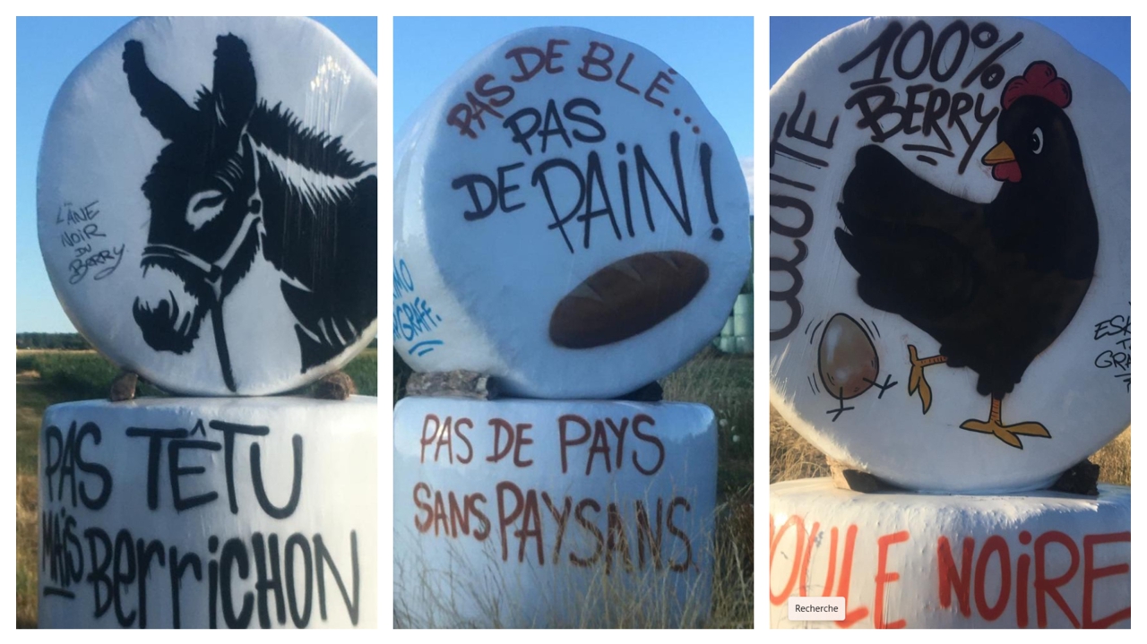 Dans l’Indre, des œuvres d’art urbain naissent en bordure des champs