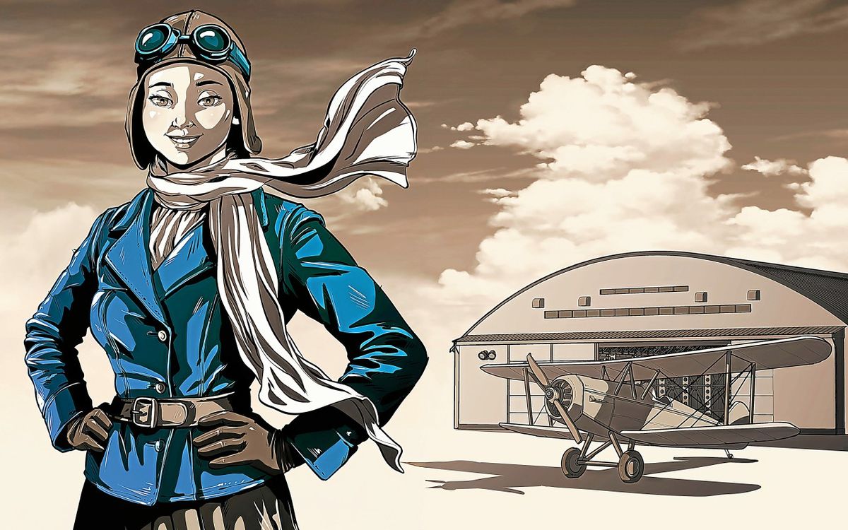 Actrice, aviatrice et pilote automobile : cette Rennaise a eu une vie hors du commun