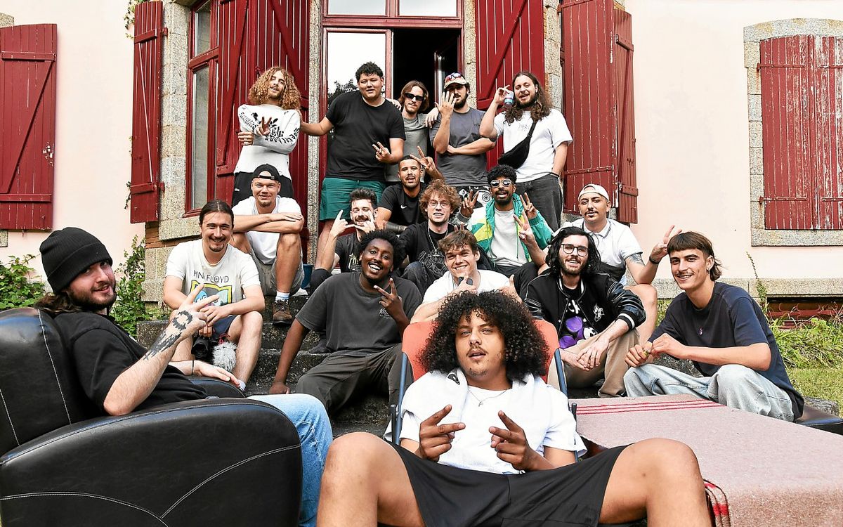 À Concarneau, le rap se la joue collectif dans la bulle du manoir du Porzou