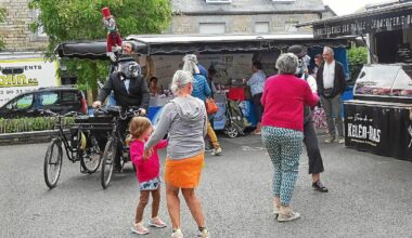Une animation loufoque a eu lieu sur le marché de Bégard