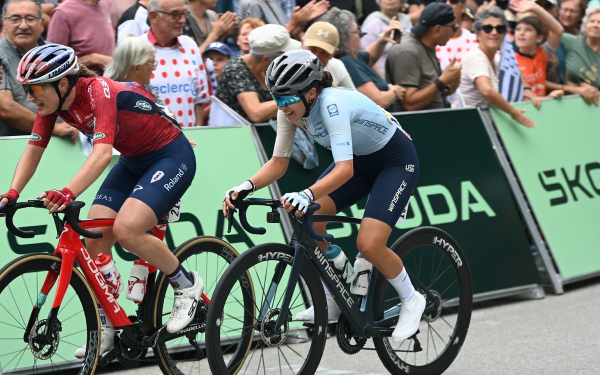 Marie-Morgane Le Deunff et trois autres coureuses hors délais à l’arrivée de la deuxième étape du Tour de France femmes