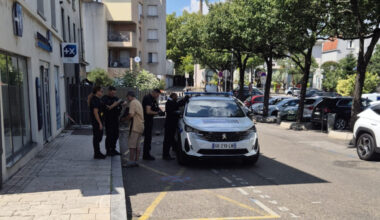 un homme sème la panique devant une boulangerie à Vénissieux
