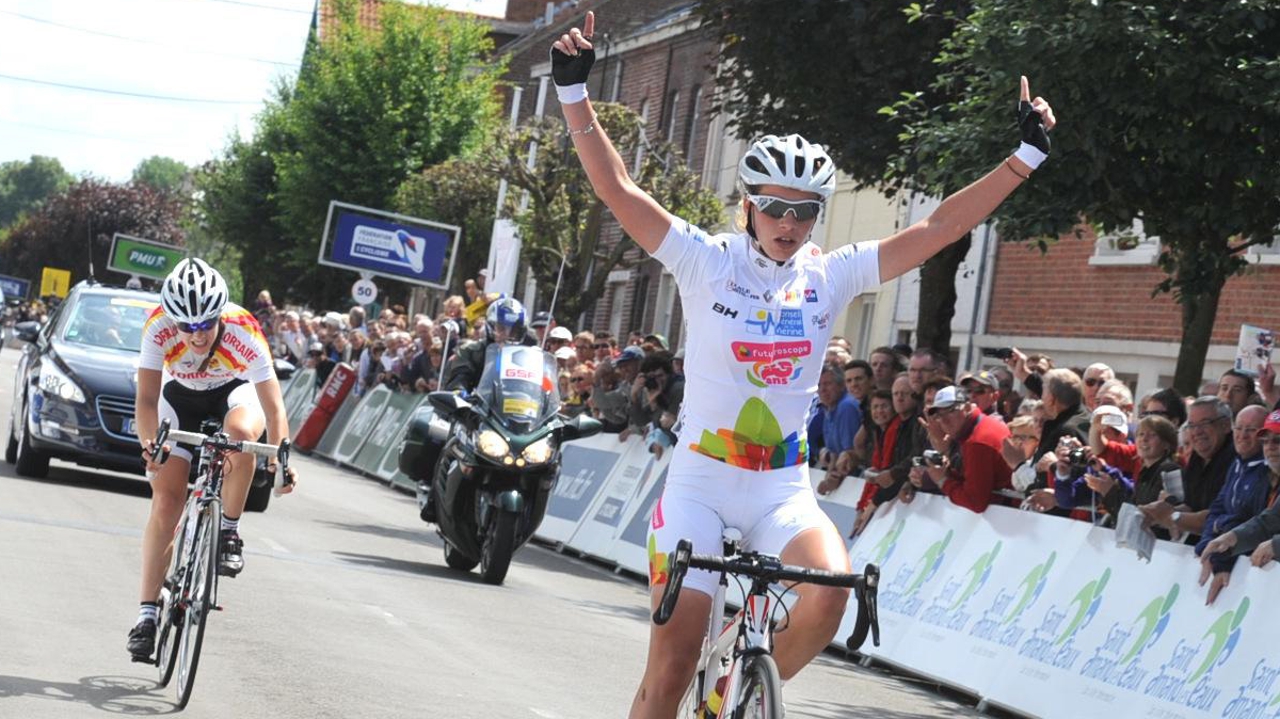 quand la directrice du Tour de France femmes, Marion Rousse, roulait pour Vienne Futuroscope