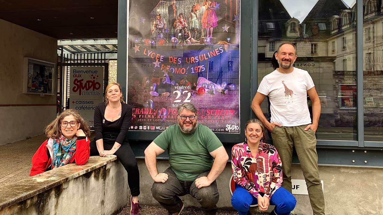 Les salariés des cinémas Studio à Tours se mettent en scène pour teaser la 7e Soirée de l’horreur