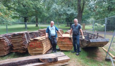 ﻿le chantier du bac passe-cheval à Saint-Étienne-de-Chigny