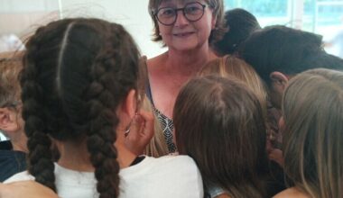 40 ans après, Christine quitte cette école près de Rouen