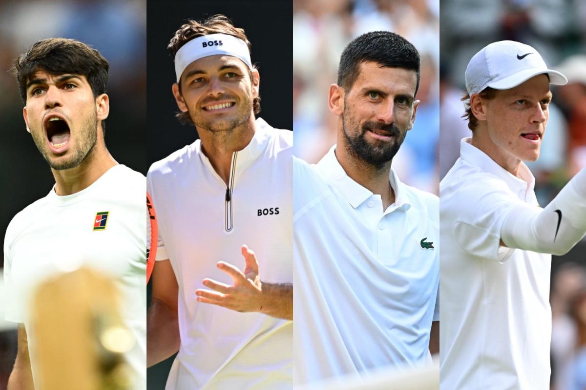 Alcaraz-Fritz et Djokovic-Sinner : le programme du vendredi 11 juillet à Wimbledon - L'Équipe