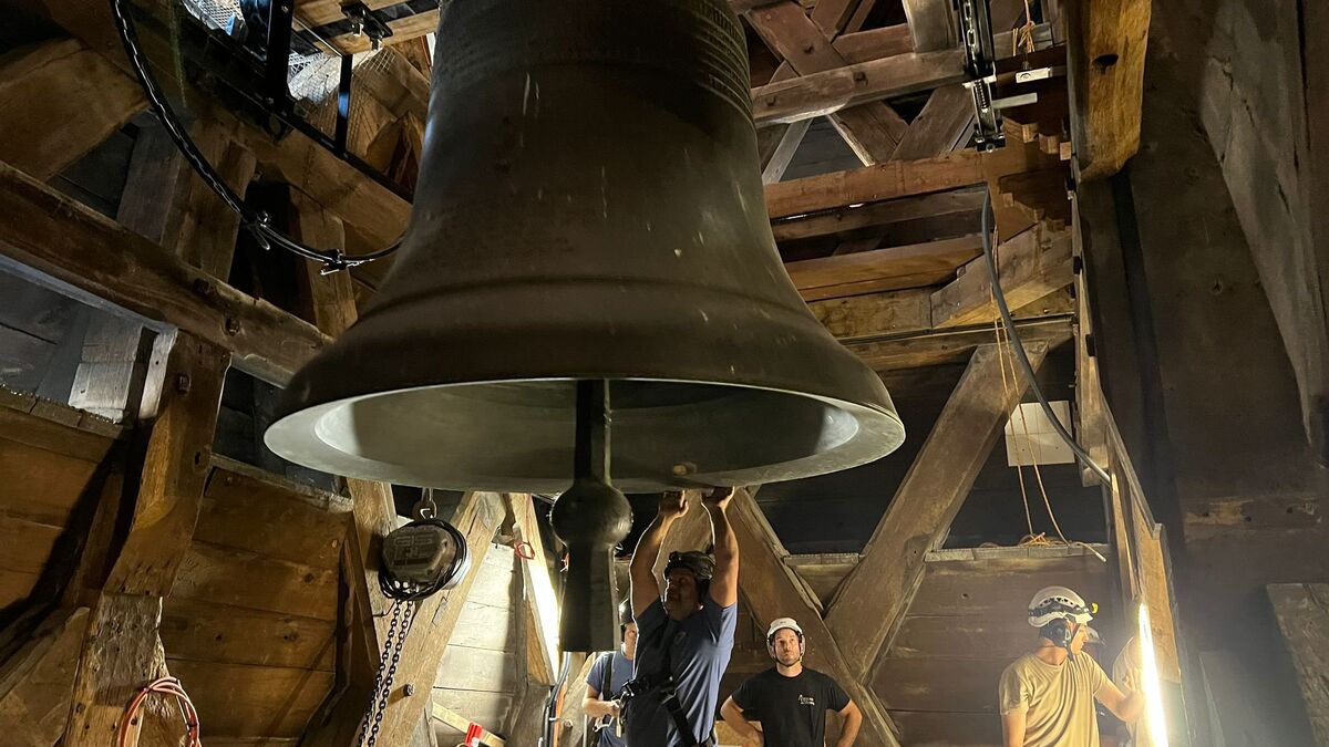 Notre-Dame de Paris : les bourdons Emmanuel et Marie résonnent pour la première fois depuis l’incendie