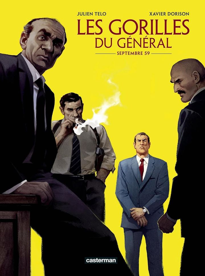 Couverture de l'album "Les Gorilles du Général" de Julien Telo et Xavier Dorison. (Editions Casterman)