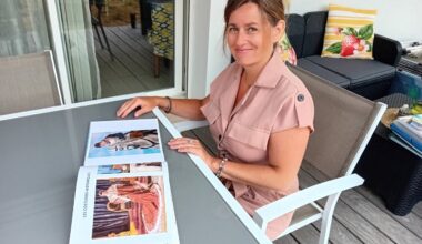 Sabrina Pierre, graphiste professionnelle, s'établit dans cette petite commune de Vendée