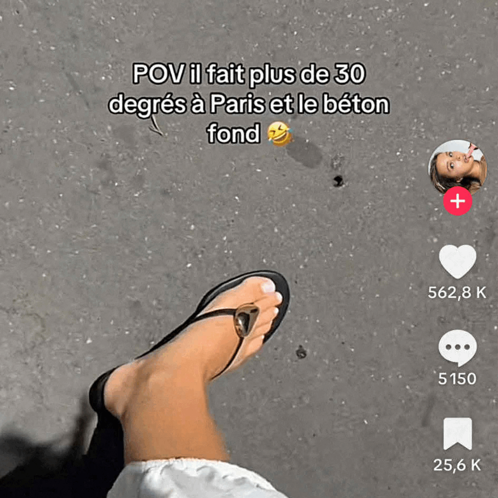 à Paris, la canicule fait "fondre" le bitume