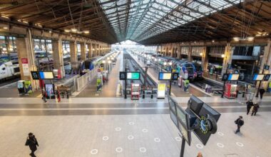 la gare du Nord évacuée après une fuite de gaz, plusieurs lignes coupées