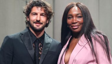 Venus Williams révèle furtivement être fiancée avec un acteur italien