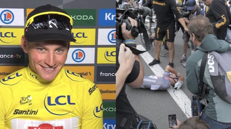 TDF. Tour de France - Mathieu van der Poel: «On va essayer de savourer le maillot jaune»