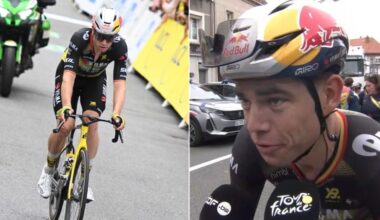 TDF. Tour de France - Wout Van Aert : «Je devais être là dans le final, mais...»