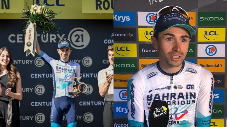 TDF. Tour de France - Lenny Martinez : «Le principal objectif était la victoire...»