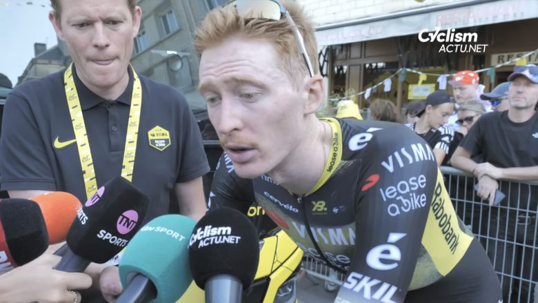 TDF. Tour de France - Matteo Jorgenson : «Un problème aérodynamique ou de puissance»