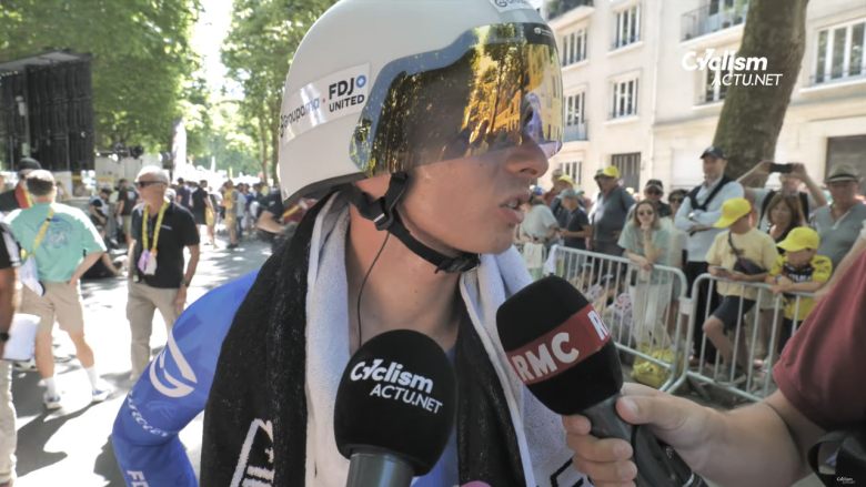 TDF. Tour de France - Romain Grégoire : «J'espère que demain je serais dans le match»