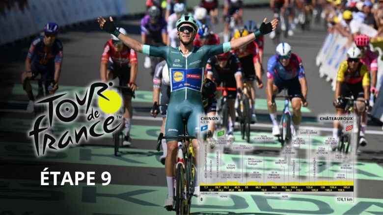 TDF. Tour de France - La 9e étape, nouveau sprint à Châteauroux... Parcours et profil