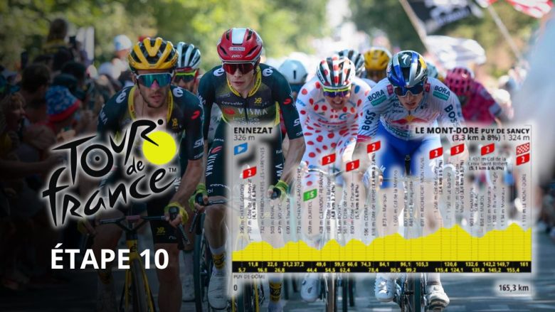 TDF. Tour de France - La 10e étape... feu d'artifice français au Mont-Dore ? Le parcours