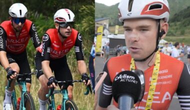 TDF. Tour de France - Mathis Le Berre : «Je me suis arraché pour Kévin Vauquelin...»