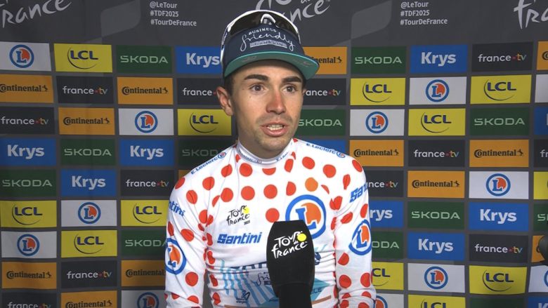 TDF. Tour de France - Lenny Martinez : «Je ne suis pas tombé, maintenant...»