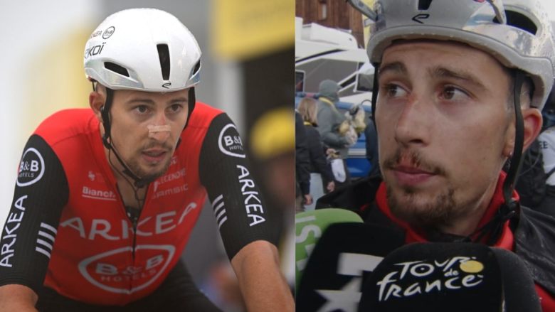 TDF. Tour de France - Kévin Vauquelin : «J'ai limité la casse, c'était un peu le bordel»