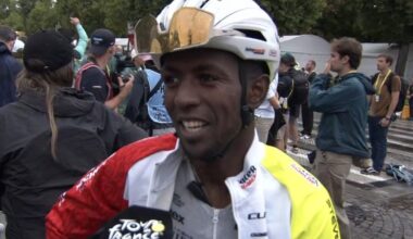 TDF. Tour de France - Biniam Girmay : «Je veux juste dormir deux jours d'affilée...»