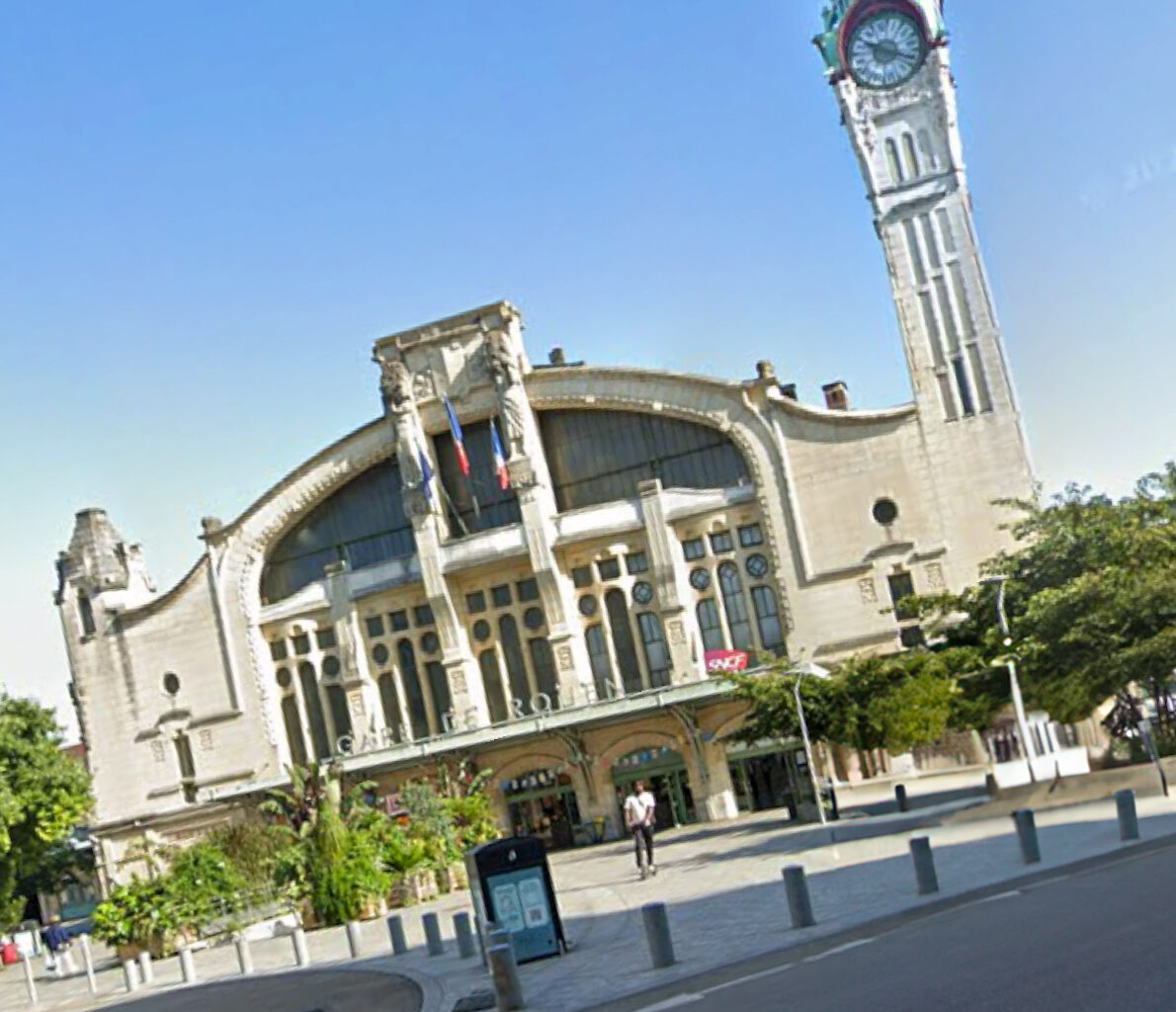 La gare SNCF de Rouen